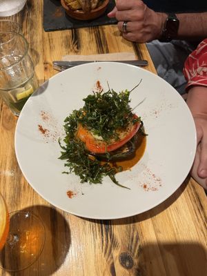 Stuffed peppers  at Estudio Vegetariano in Lagos