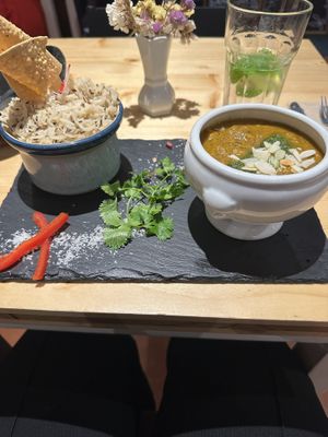 Dhal   at Estudio Vegetariano in Lagos