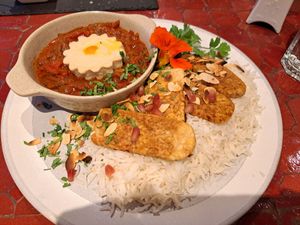 Very tasty dish! at Estudio Vegetariano in Lagos