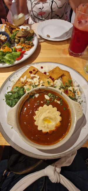 Tempeh at Estudio Vegetariano in Lagos