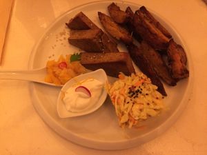 Seitan  at Estudio Vegetariano in Lagos