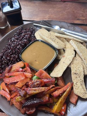 Tofu Satay  at Coconut Monkey in Koh Tao