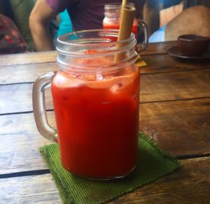 Juice at Coconut Monkey in Koh Tao