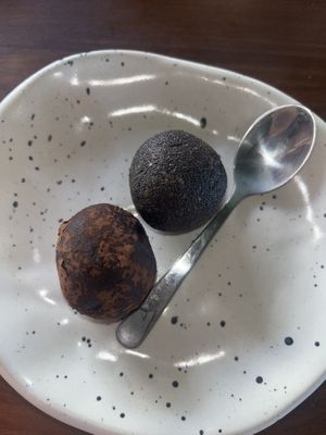 Truffles choc and mocha  at Coconut Monkey in Koh Tao