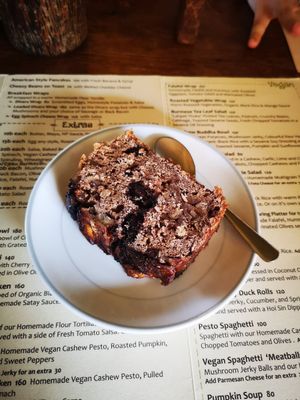 Best banana bread I had in a long time! at Coconut Monkey in Koh Tao