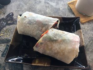 Wrap at Coconut Monkey in Koh Tao