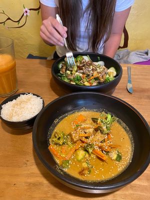 Delicious!! at The Vegan Temple by Prasada in Cusco