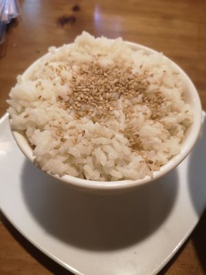 Rice at The Vegan Temple by Prasada in Cusco