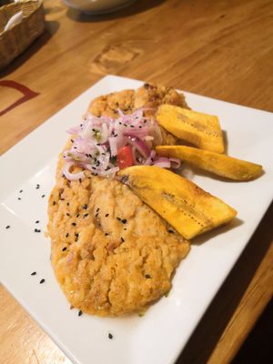 Tacu tacu at The Vegan Temple by Prasada in Cusco