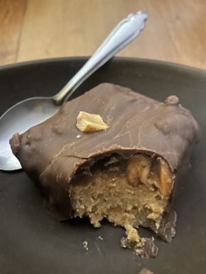 Snickers   at The Vegan Temple by Prasada in Cusco