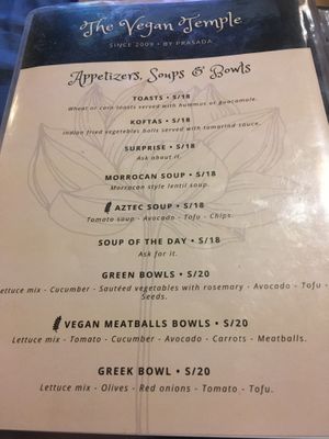   at The Vegan Temple by Prasada in Cusco