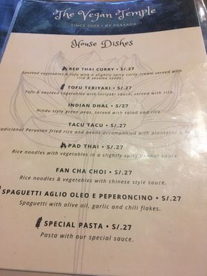   at The Vegan Temple by Prasada in Cusco