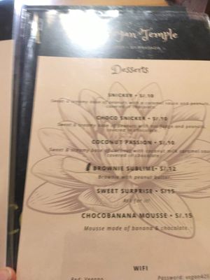   at The Vegan Temple by Prasada in Cusco