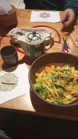 Pad Thai, pura vida tea and mandalas at The Vegan Temple by Prasada in Cusco