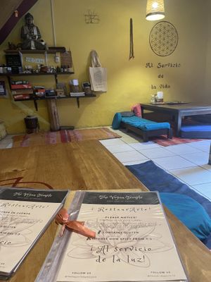 Inside  at The Vegan Temple by Prasada in Cusco