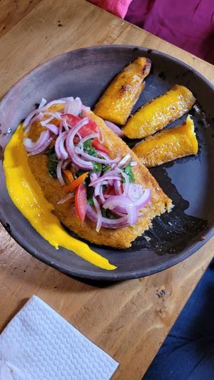 Tacu tacu at The Vegan Temple by Prasada in Cusco