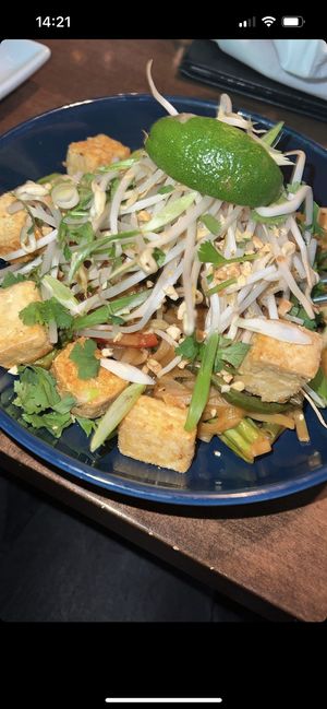 Vegan pad Thai  at Central Kitchen & Bar in Kelowna