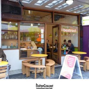  at Beatroot Cafe in London