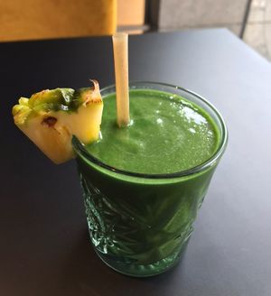 green smoothie at SAP Bagel & Juice Bar - Stationsstraat in Maastricht