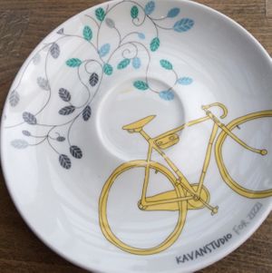 That plate. So cute! at Zizzi - Cardiff Bay in Cardiff