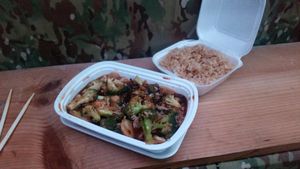 Veggie Express - Frisco, TX
Checked out this Vegan Restaurant for the first time on Sep 28, 2017 while passing through Dallas Area. This was one of the few Vegan options open at 7pm in east Dallas. Most of their menu is meat substitute, which I am NO fan of.



I tried a Broccoli dish, and it was VERY good, filling and flavorful

I'd like some to-go sauce options !!

I would go back even though most of the menu is fake meat and doesn't appeal to me, the stuff I would try will be good I bet

100% Vegan !!! Super cool

Check out more pictures here
http://whatdoyoueatthen.com/veggie-express-frisco-tx/

Another #TexasVegetarianRestaurant this one in Frisco, TX

Their specialty is faux-meat and classic chinese restaurant menu items

I dont like textured protein in thd placenof meat in dishes, so i. Just had a traditionaly meat-free broccoli dish
Big portion, pretty good, id go back, but id order something else, this was more sweet than i prefer
#TexasVeganRestaurant at Veggie Express in Frisco