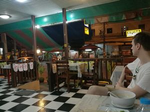 Super busy street at Sai Than Boon in Phuket