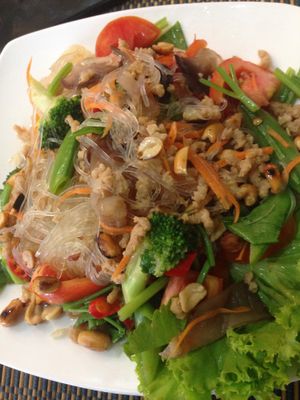 Spicy Vermicelli Salad at Sai Than Boon in Phuket
