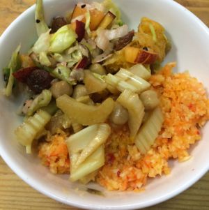 side salad at Jantje in The Hague