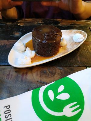 Chocolate cake at Positive Deli - Rue de Satory in Versailles