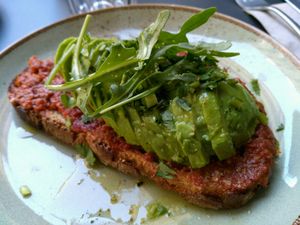 Tartine avocat at Positive Deli - Rue de Satory in Versailles