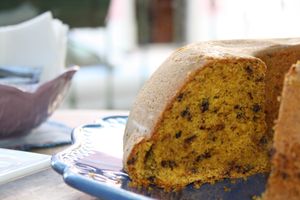Bolo de passas e noz e maçã at Saudade in Sintra