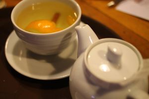 Chá de canela e casca de laranja at Saudade in Sintra