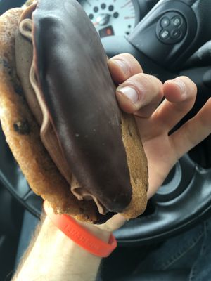 Cookie sandwich! Yum! at Dempsey Bakery in Little Rock