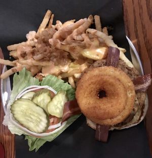 The Wild West & Animal Fries at Bar Vegandale in Toronto