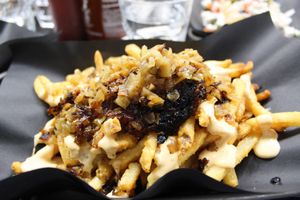 Animal fries at Bar Vegandale in Toronto