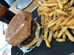 Vegan Big Mac at Bar Vegandale in Toronto