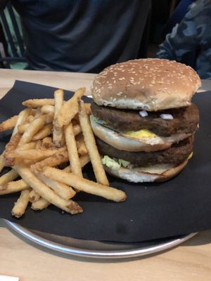 Big Mac  at Bar Vegandale in Toronto