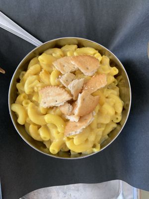 Crumbed mac and cheese at Bar Vegandale in Toronto