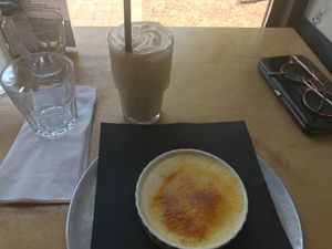Creme Brûlée  at Bar Vegandale in Toronto