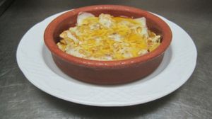 Quesadilla with honey and nuts (vegetarian) at Bar Ajoblanco in Sevilla