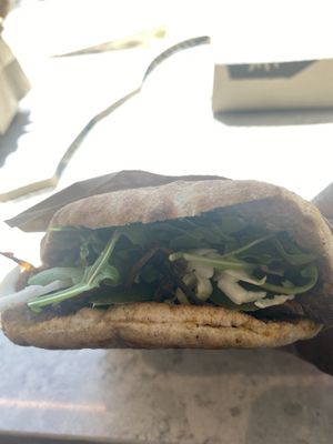 Mushroom shawarma   at Shouk in Washington
