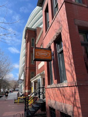 Restaurant Facade at Shouk in Washington