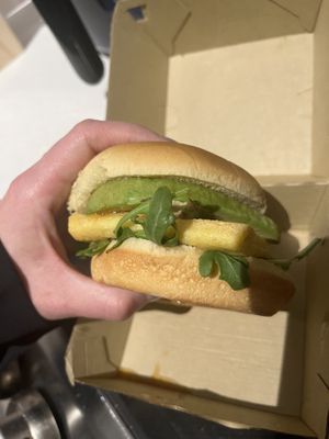 New egg sandwich   at Shouk in Washington