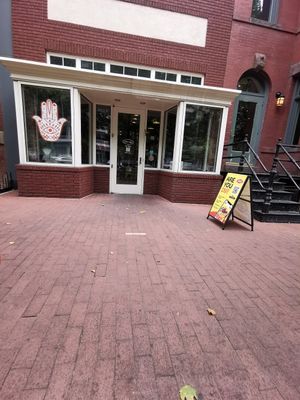 Entrance at Shouk in Washington