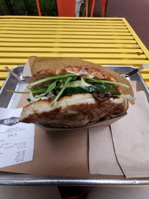 Oyster mushroom shawarma at Shouk in Washington
