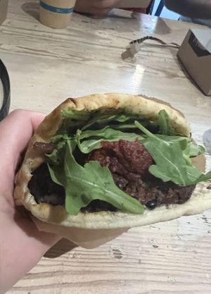 Shouk burger   at Shouk in Washington