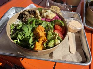 Custom bowl  at Shouk in Washington