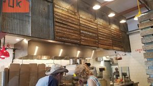 menu at Shouk in Washington