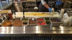 toppings at Shouk in Washington