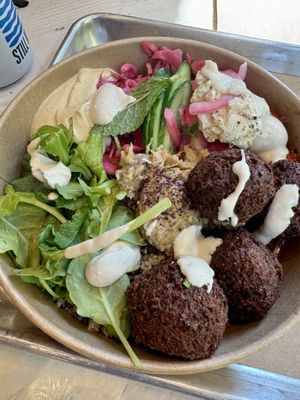 bam bam falafel  at Shouk in Washington